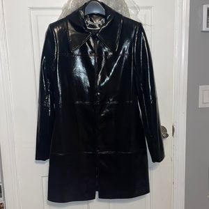 Logan Vegan Leather Jacket from “Alice+Olivia”, size: XS, color: black